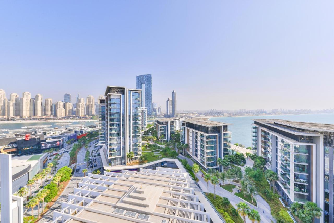 Luxe 3 Bedroom Oceanfront Apartment In The Heart Of Bluewaters Island Dubai Exterior photo
