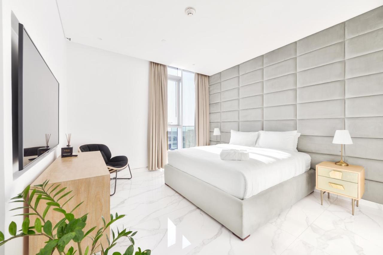 Luxe 3 Bedroom Oceanfront Apartment In The Heart Of Bluewaters Island Dubai Exterior photo